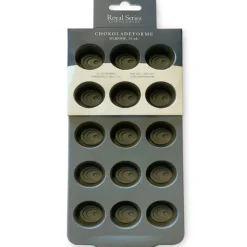 Chokoladeform, silikone | Ovaler | Royal Series