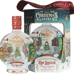 Christmas Globe Gin Likør - Orange and Cranberry 70 cl