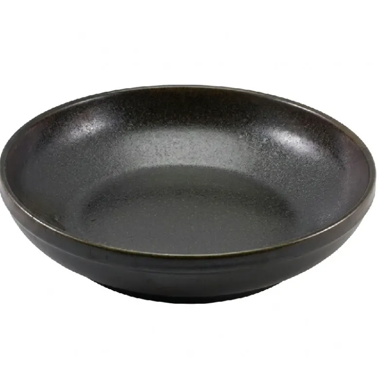 Cinder Sort Coupe skål 27cm - Terra