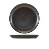 Cinder Sort Coupe Tallerken 24cm - Terra
