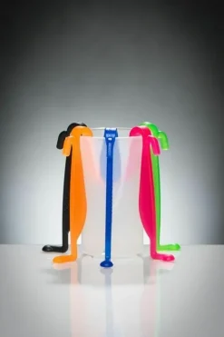 Clips til shotglas i plastik - 1000 stk.