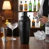 Cobbler shaker 3-delt 0,75 l rustfrit stål sort