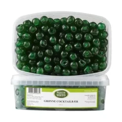 Cocktailbær grøn Hel PET Ponte Sisto 1KG