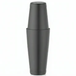 Cocktailshaker rustfrit stål sort 800 ml