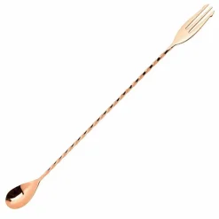 Cocktail Ske med Fork kobber - Mezclar