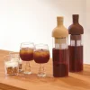 Cold Brew kaffeflaske med filter Chokoladebrun - Hario