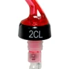 Compact skænkeprop 20 ml - neon rød