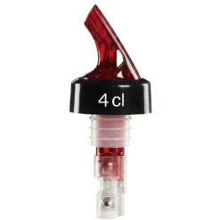 Compact skænkeprop 50 ml - neon rød