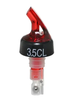 Compact skænkeprop 30 ml - neon rød