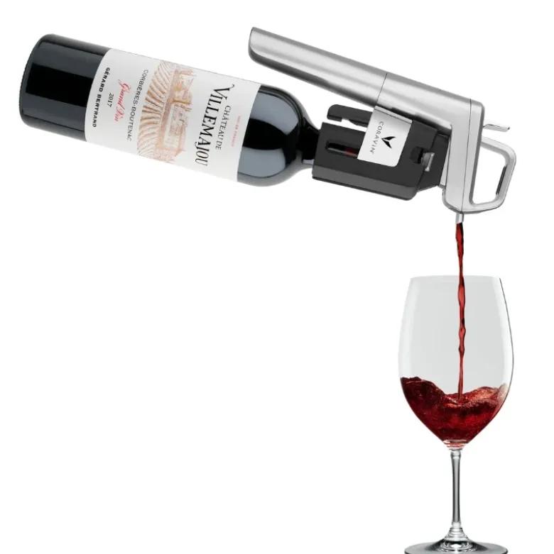 Coravin® Timeless Six+ Vinpreserver system – Sølvgrå