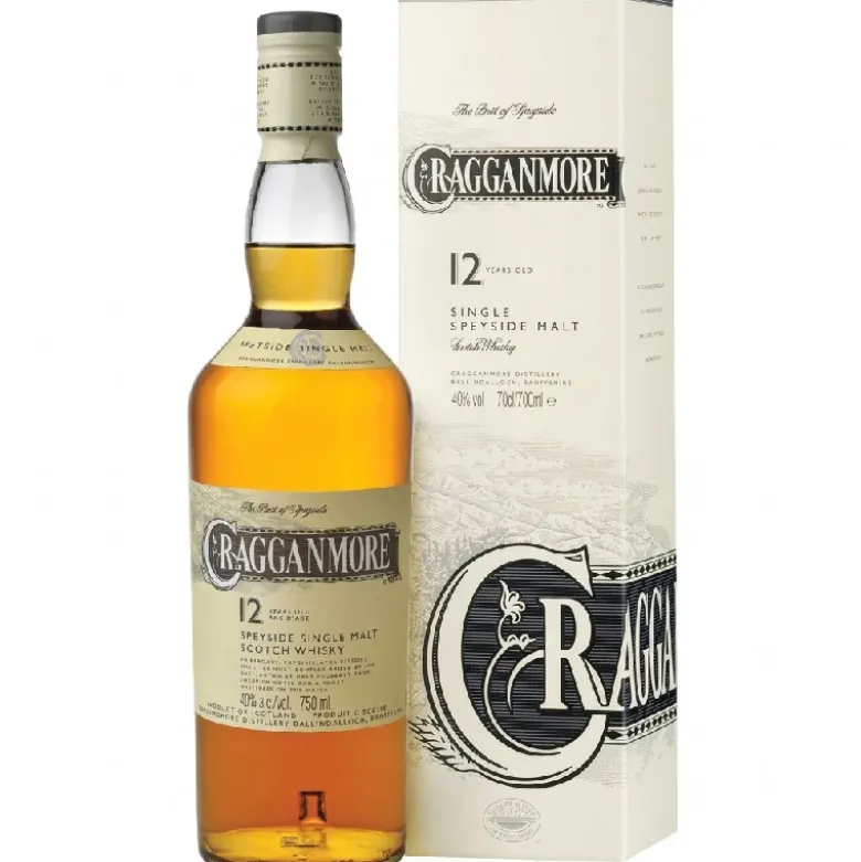 Cragganmore 12 YO Speyside Single Malt 70 cl