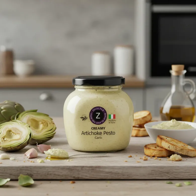 Cremet Artiskok Pesto 190g Zelected
