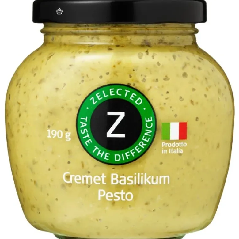 Cremet Basilikum Pesto 190g Zelected