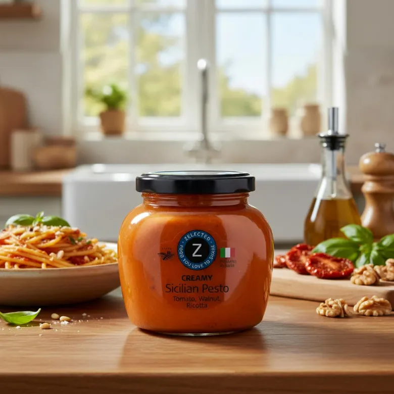Cremet Siciliansk Pesto 190g Zelected