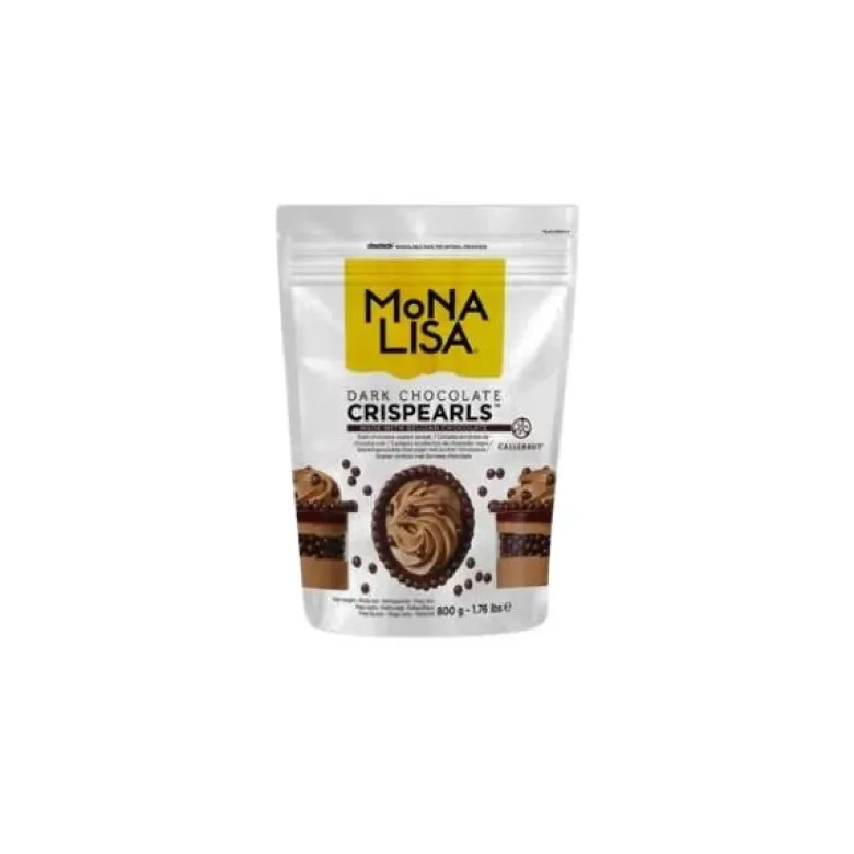 Crispearls med mørk chokolade PS (800 G)