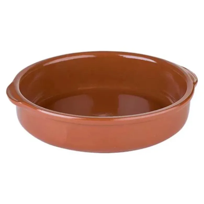 Crème Brûlée Fad Brun Stentøj Ø17cm 4 stk