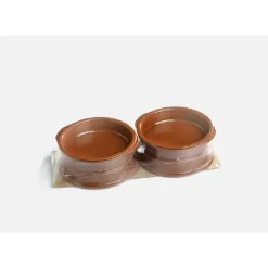Crème Brûlée Fad Brun Stentøj Ø20cm 4 stk