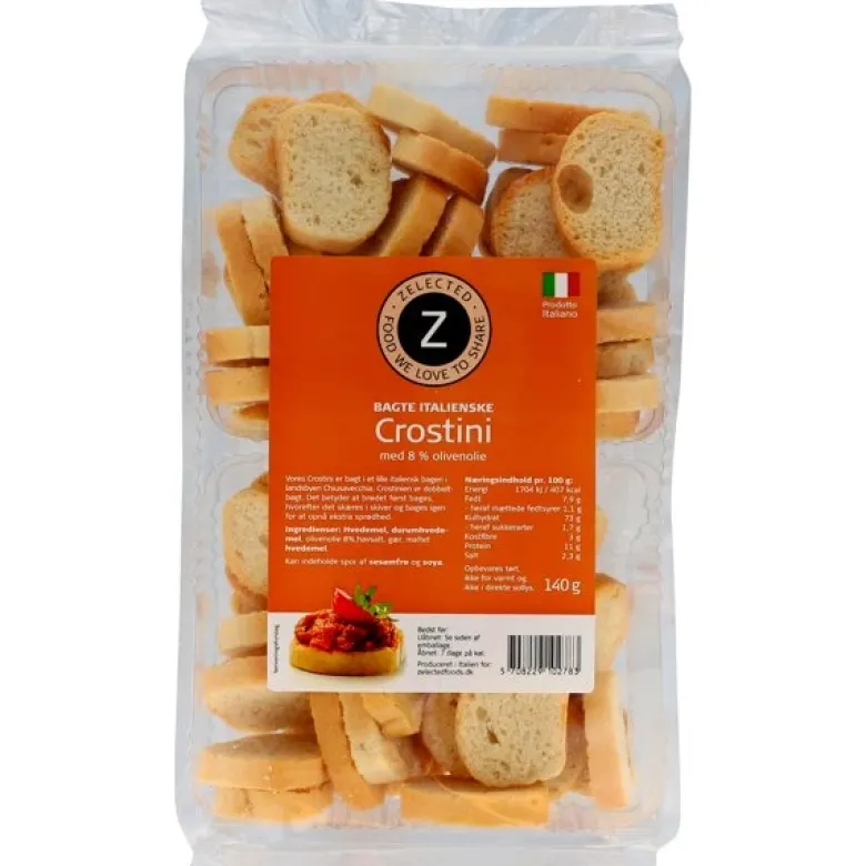 Crostini 140g Zelected