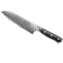 Damascus By Hâws Santoku Kniv 32 cm