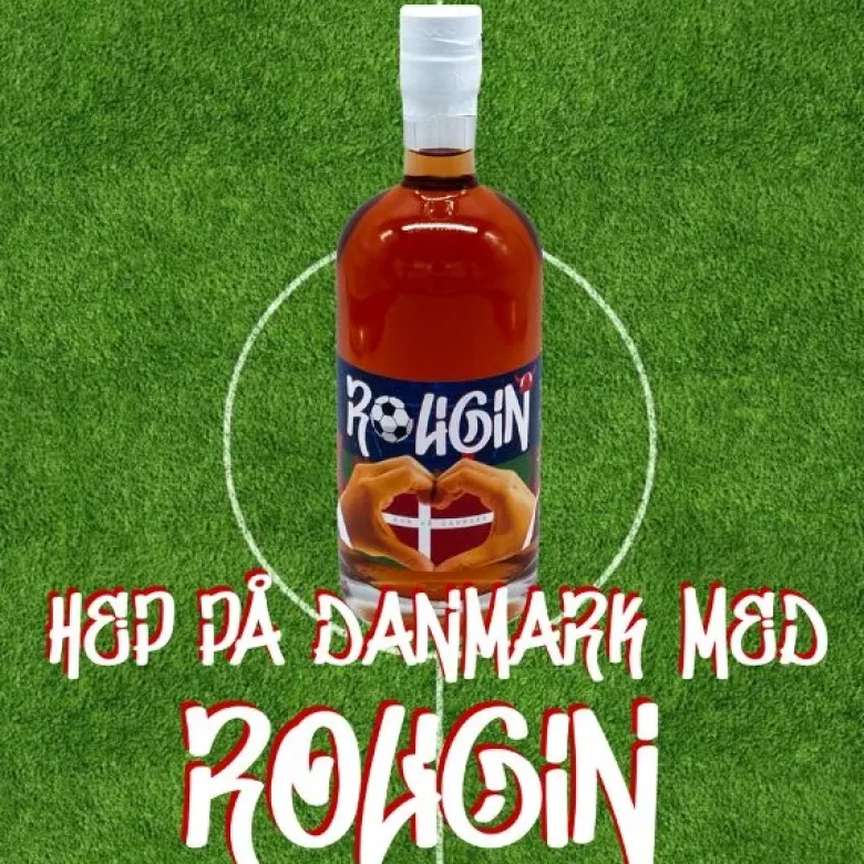 Dansk Jordbær Gin "Roliggin" FL 50