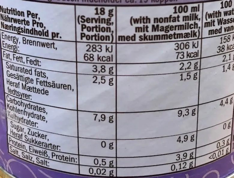 David Rio Orca Spice Sukkerfri Chai 1,520 kg