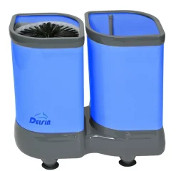 Delfin TS 2100 - glasskyller - blå