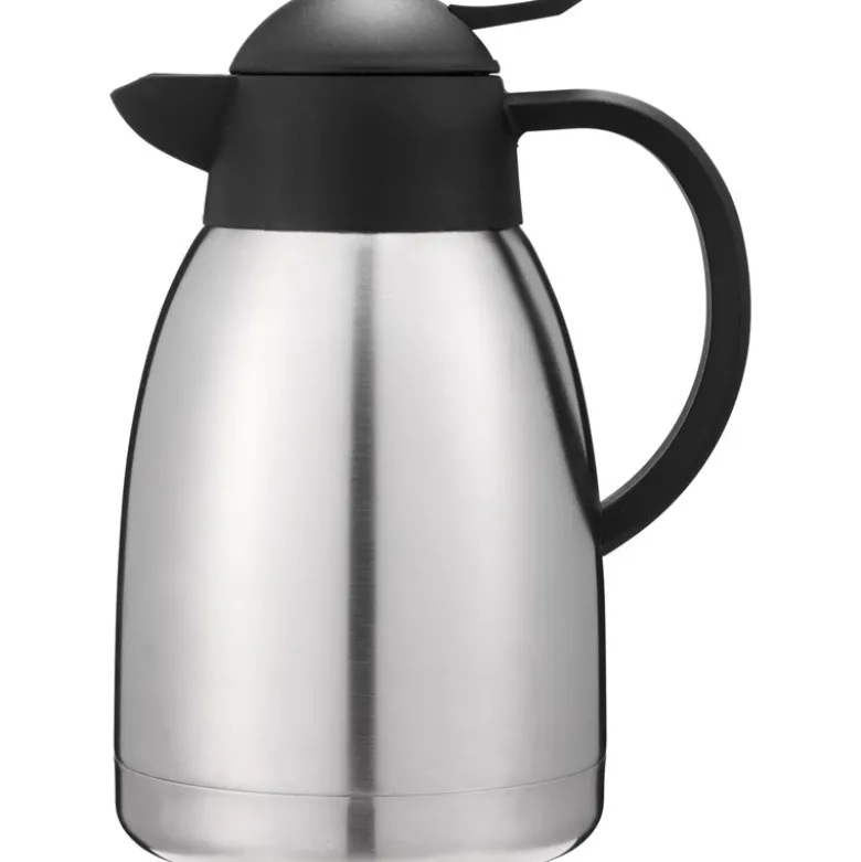 Destino termokande, rustfrit stål/sort, 1,5 ltr.