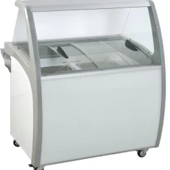 Display Isdisk Plads til 6 iskantiner - SIC6WB - Scandomestic