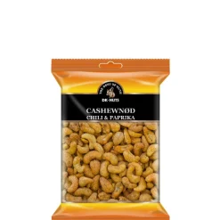Dknuts Cashewnødder Chili & Paprika 0,25 kg