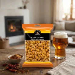Dknuts Cashewnødder Chili & Paprika 0,25 kg