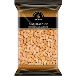 Dknuts Cashewnødder Luksus Ristede & Saltede 1 kg