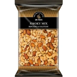 Dknuts Smoky Mix Røgede & Saltede Nødder 1 kg