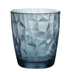 Drikkeglas 39 cl Diamond blå