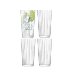 Drikkeglas Gio Line Sæt 4 LSA 320ml, 12,8x7x7cm