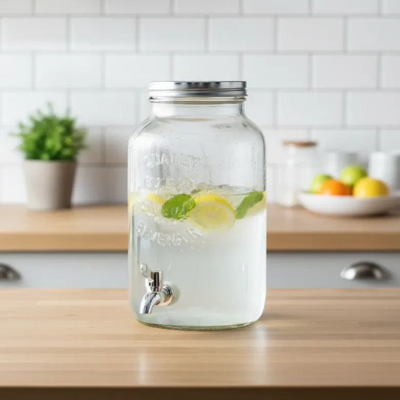 Drikkevaredispenser i glas 5,5 liter