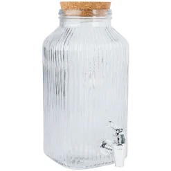 Drinksdispenser Glas Klar 3,35L