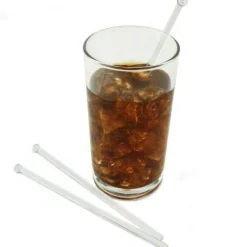 Drinkspind BULB 15 cm. sort 500 stk.
