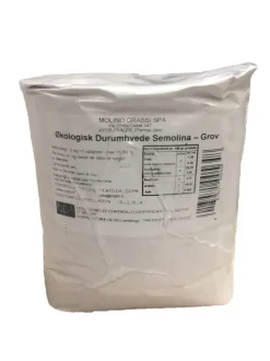 Durummel Semolina Grov Øko 5 kg