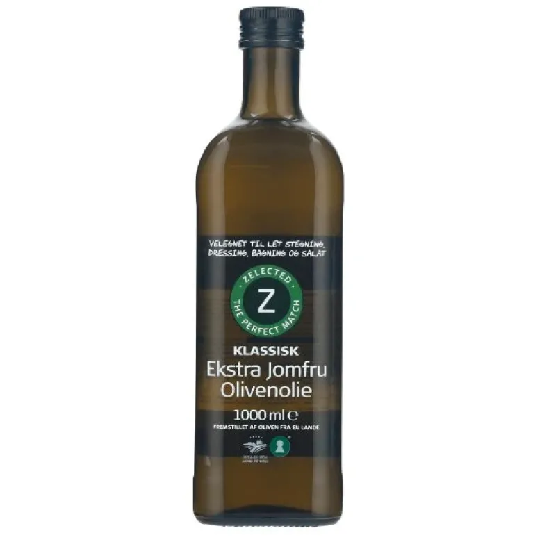 Ekstra Jomfru Olivenolie 1000ml Zelected