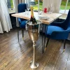 Elegant Champagne Spand på Stativ