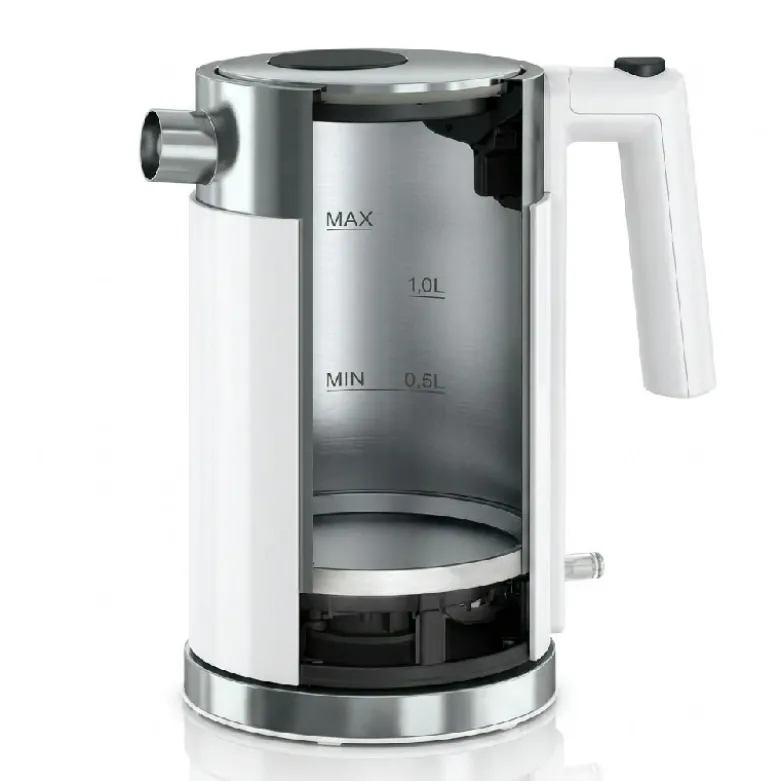 El-kedel, 1.5L, Tænd/Sluk hvid