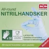 Engangshandsker | Nitril | Allround | 50 stk. | CC Hansen