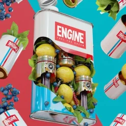 Engine Pure Organic Gin 50 cl.