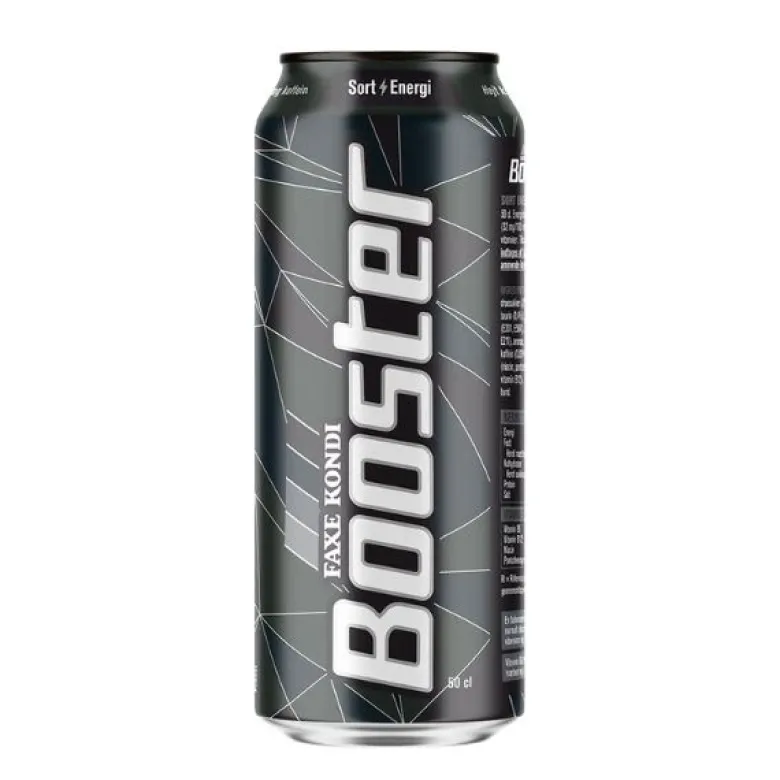 Faxe Kondi Booster Sort 50 cl