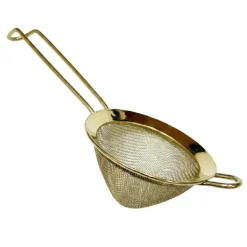 Fine Mesh Strainer Guld
