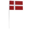 Flag På Pind 15X10 cm 10 stk.