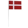 Flag På Pind 28X20 Cm 10 stk.