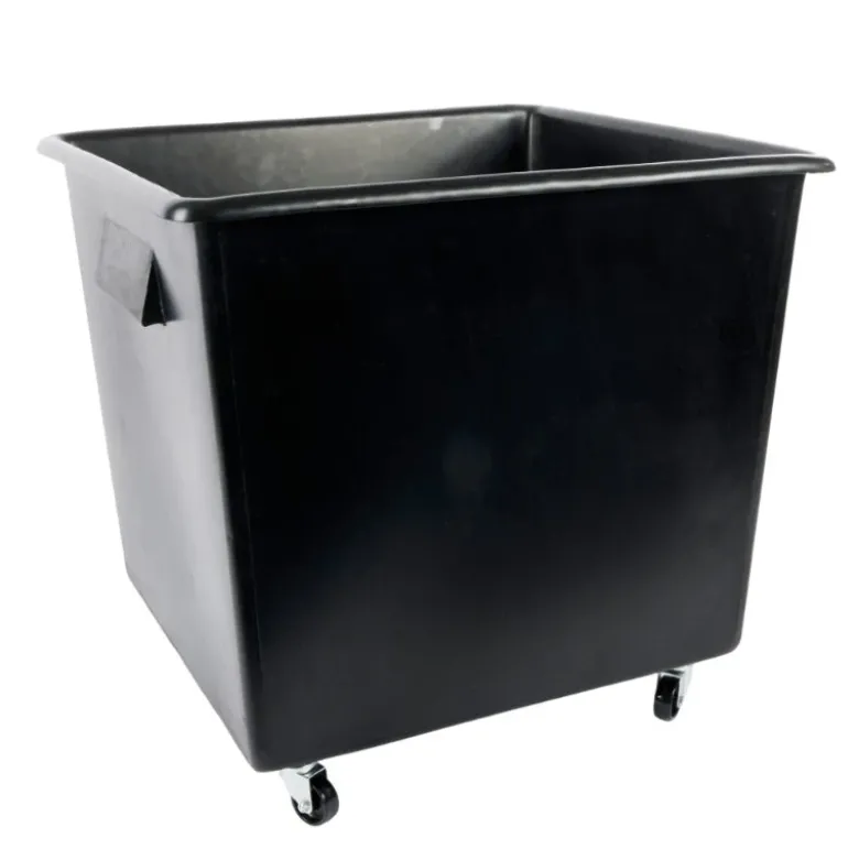 Flaskevogn 125 L Sort Plast