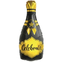 Folieballon B&C Champagne - Fejr 35x76 cm