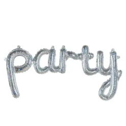 Folieballon - "Party" holografisk 45"
